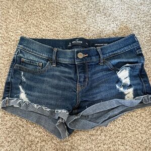 Hollister Low Rise Denim Shorts